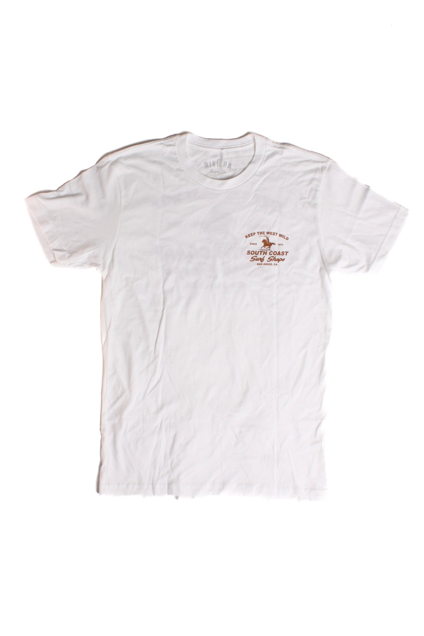 South Coast Mens Keep it Wild tee White