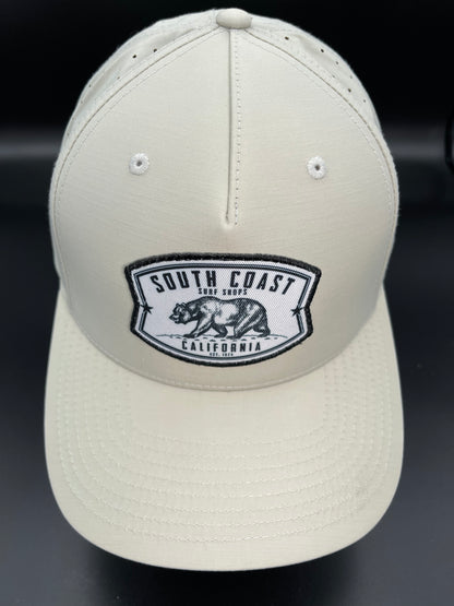 South Coast Adult Cali Bear Hat Perforated Stone