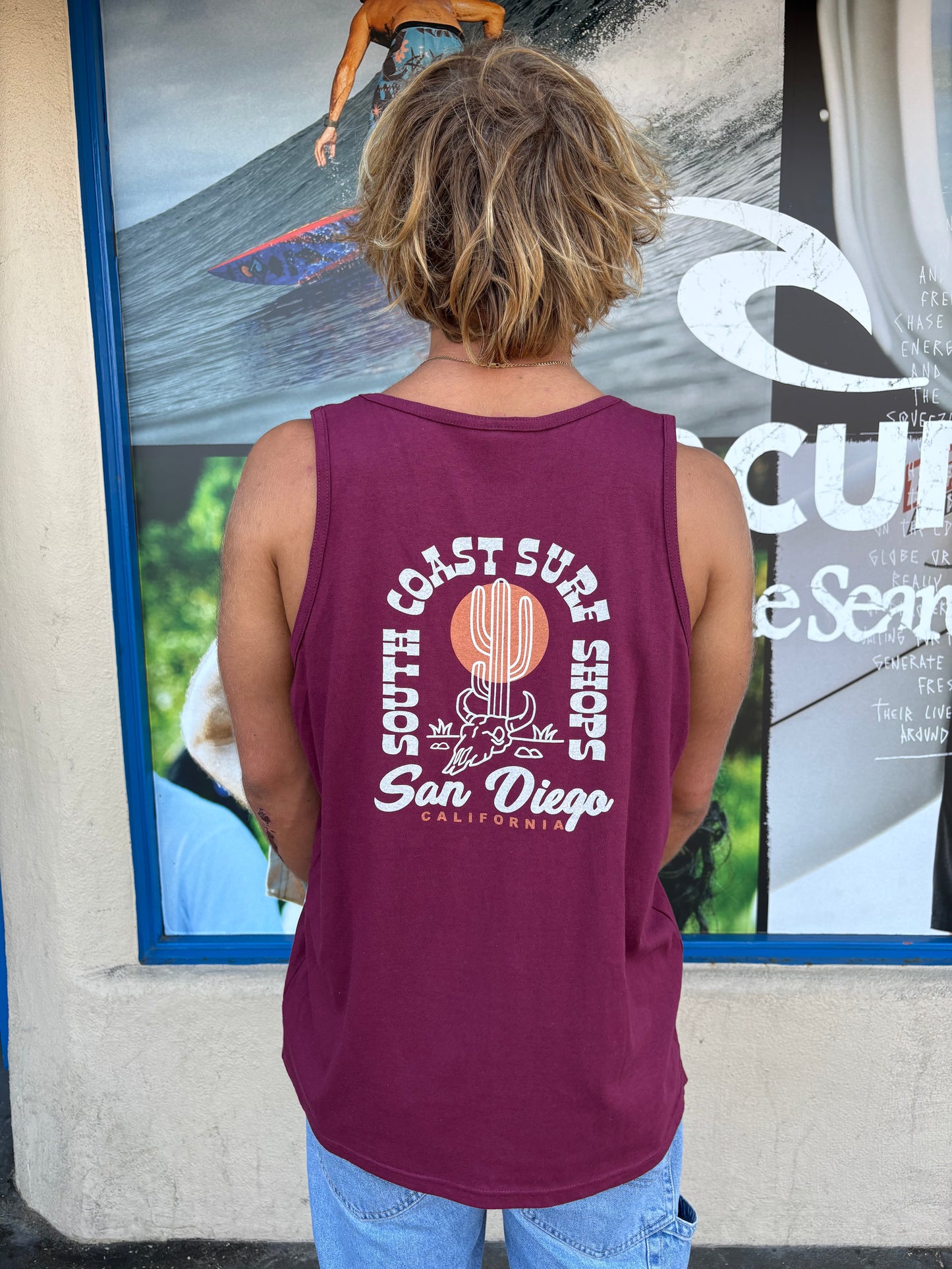 South Coast Saguaro tank Maroon