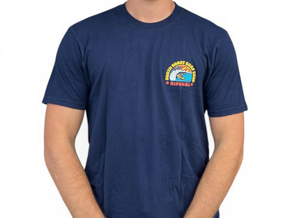 South Coast X Rip Curl Men's Tee Navy
