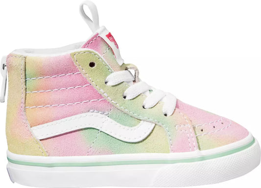 Vans Toddler Sk8-Hi Rainbow Zip Shoes