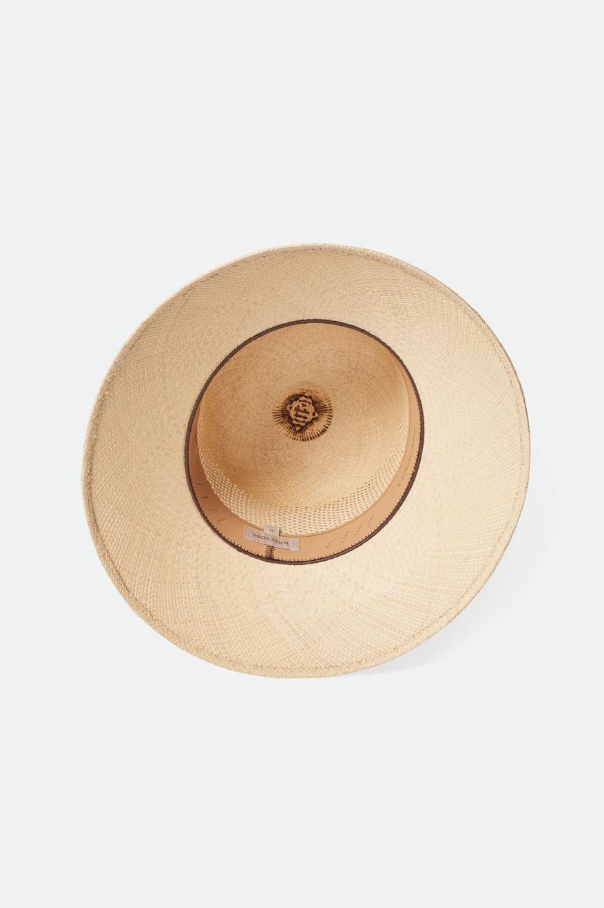 Lopez Panama Straw Bucket Hat - Catalina Sand
