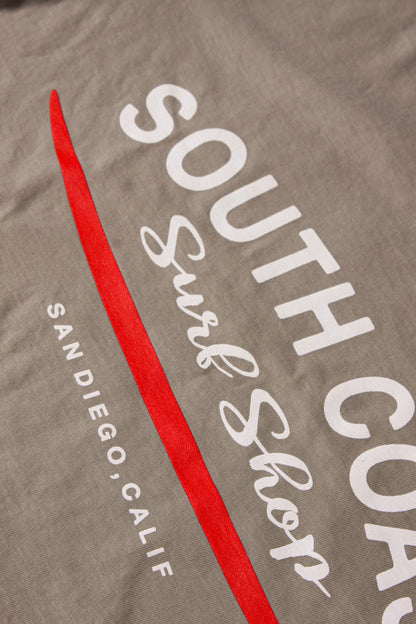 South Coast Classic Surf tee Cement