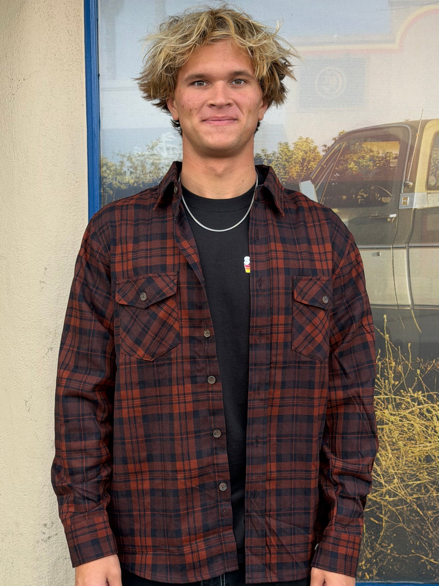 South Coast Carter Flannel Orange