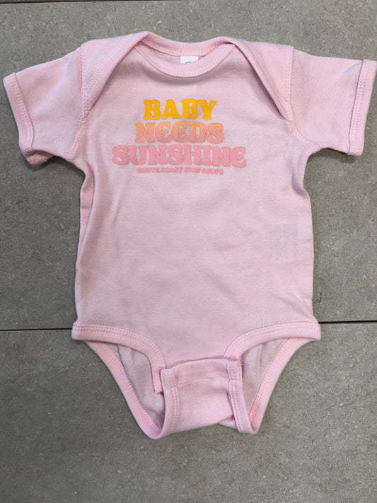 South Coast Baby Needs Sunshine Onesie