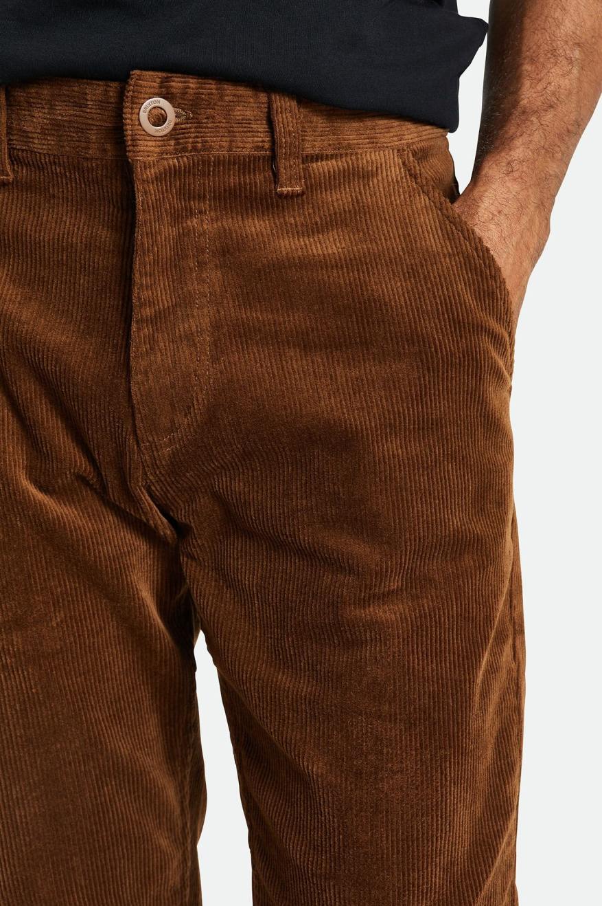 Choice Chino Regular Pant - Bison Cord