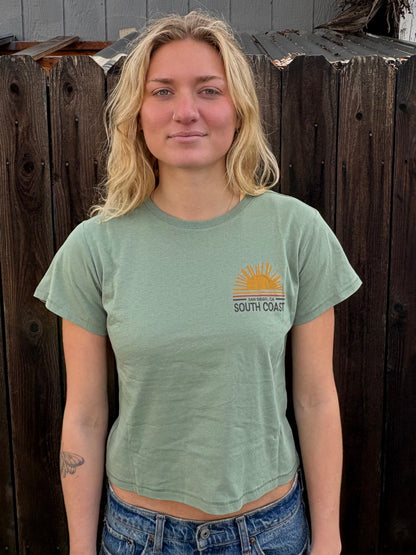 South Coast Ladies Wanderlust Tee Artichoke