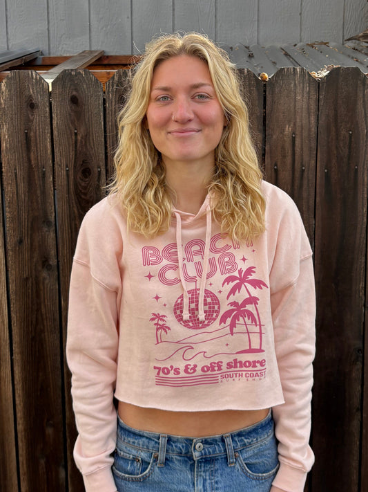 South Coast Ladies Club 70 Hoodie Blush