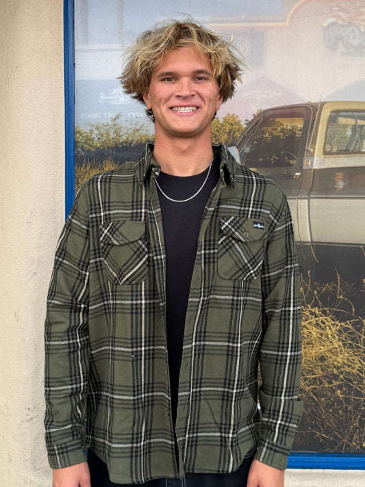 South Coast Clyde Flannel Olive