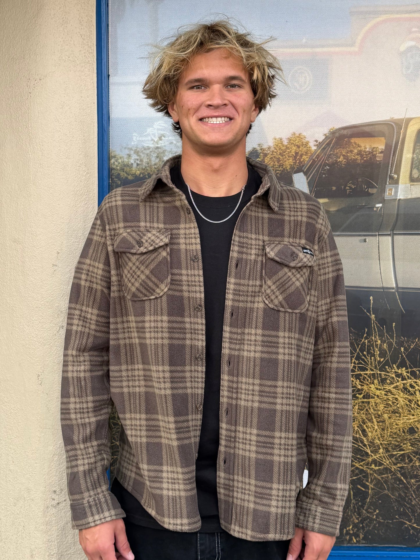 South Coast Buster Flannel Brown