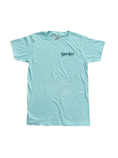 SOUTH COAST MENS TIKI LOGO TEE