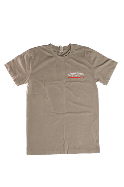 South Coast Classic Surf tee Cement