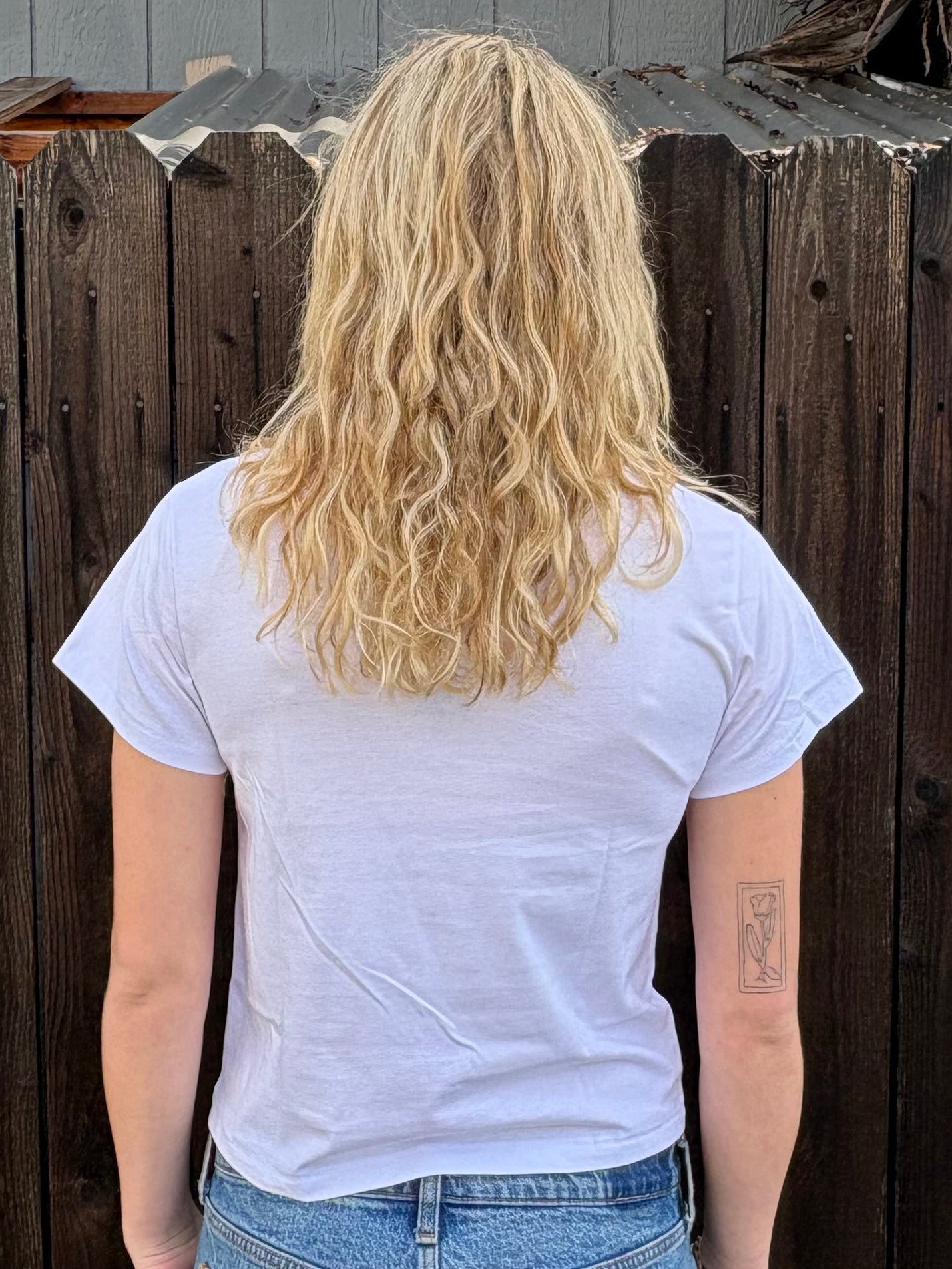 South Coast Ladies Desert Bloom Tee White