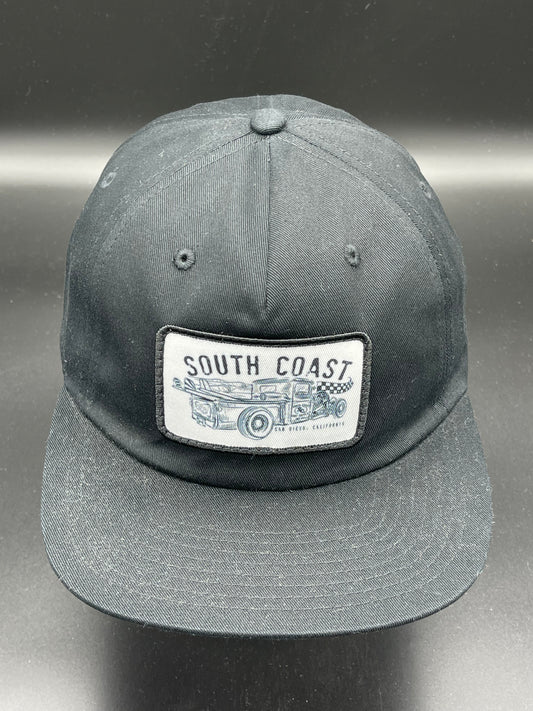 South Coast Adults Hot Rod Hat Black