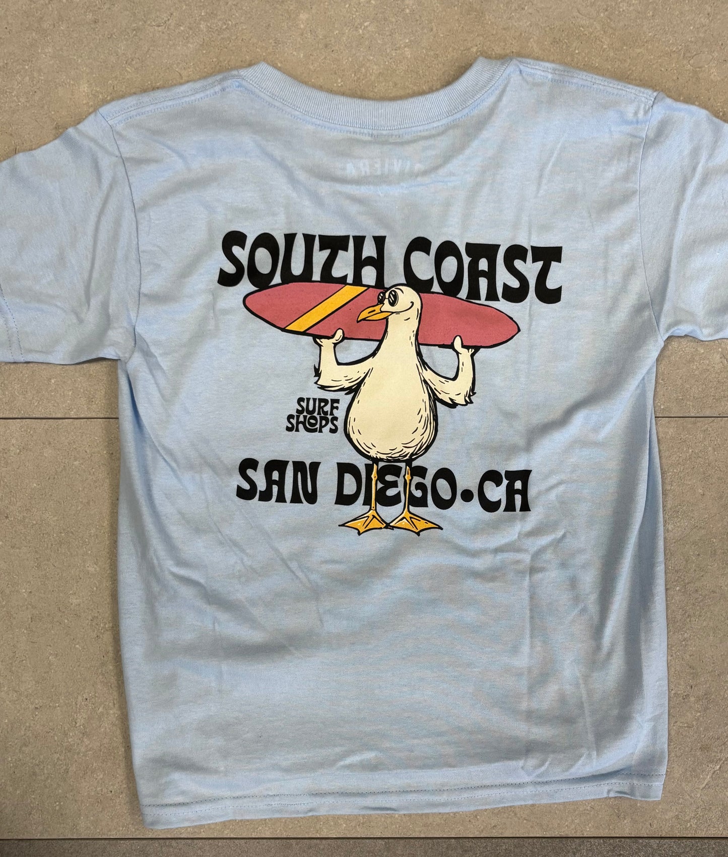 South Coast Youth Seagull Tee Light Blue