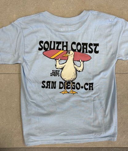 South Coast Youth Seagull Tee Light Blue