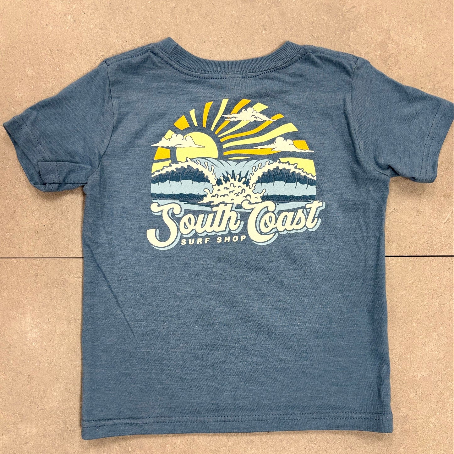 South Coast Kids A-Frame Tee Vintage Indigo