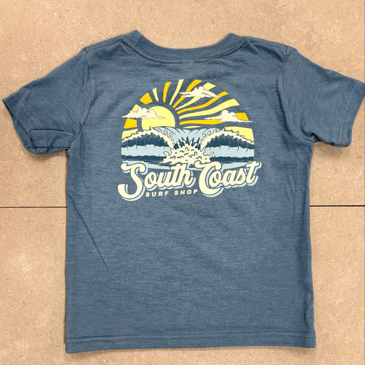 South Coast Kids A-Frame Tee Vintage Indigo