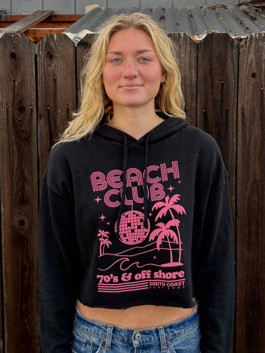 South Coast Ladies Club 70 Hoodie Black