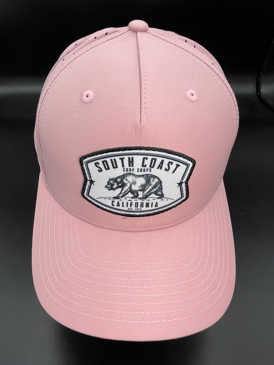 South Coast Adult Cali Bear Hat Perforated Pink