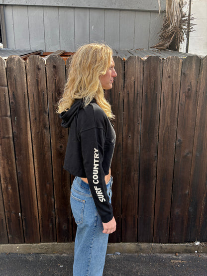 South Coast Ladies Surf Country Hoodie Black