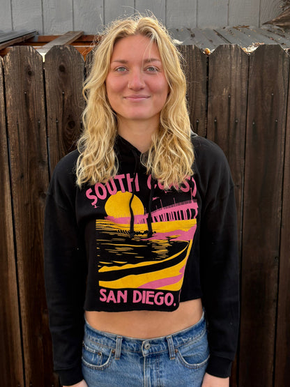 South Coast Ladies West Coast Hoodie Black