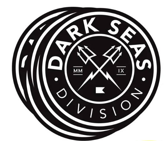 Dark Seas Navigator Sticker Black