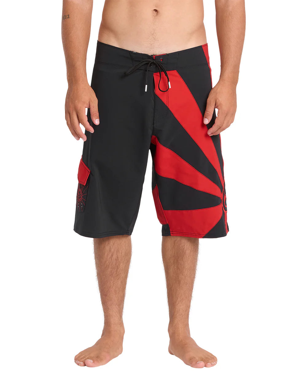 Billabong A.I. Rising Sun Trunk Black / Red
