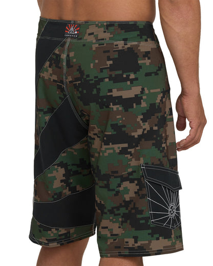 Billabong Andy Irons Men's Rising Sun Pro 22" Boardshorts Dark Olive