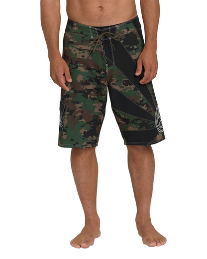 Billabong Andy Irons Men's Rising Sun Pro 22" Boardshorts Dark Olive