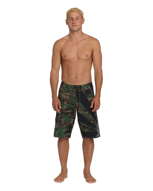 Billabong Andy Irons Men's Rising Sun Pro 22" Boardshorts Dark Olive