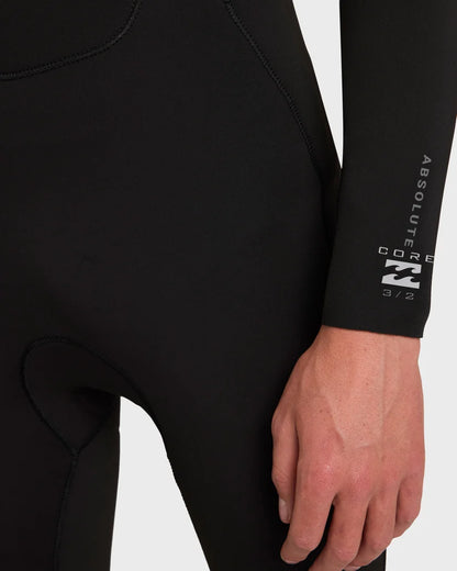 Billabong Men's 3/2mm Absolute Core GBS Back Zip Wetsuit