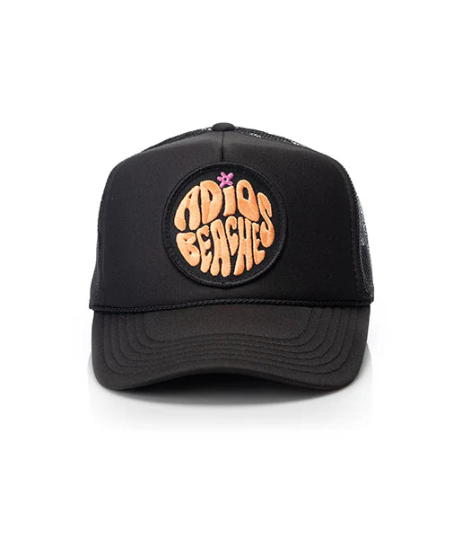 Local Beach Adios Beaches Hat Black