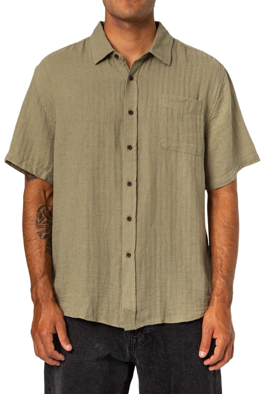 Katin Alan Solid Shirt Moss