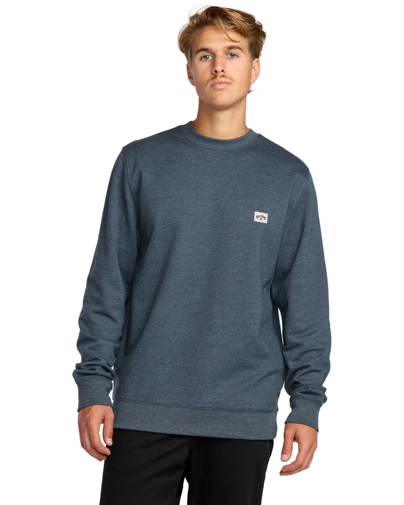 Billabong All Day Crewneck Sweatshirt Midnight Blue