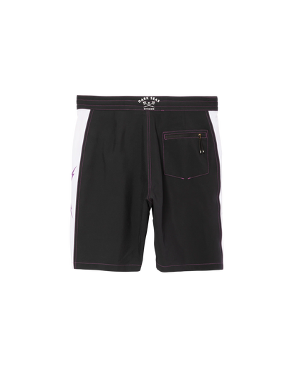 Dark Seas Allen Boardshort Black/White