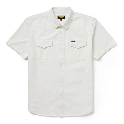 Seager Amarillo Short Sleeve Shirt Vintage White