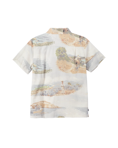 Dark Seas Anacapa Short Sleeve Shirt Light Blue