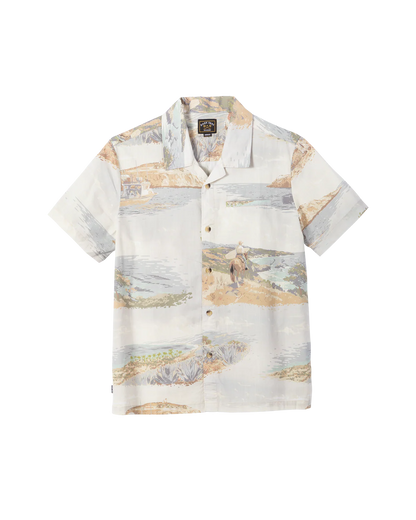 Dark Seas Anacapa Short Sleeve Shirt Light Blue