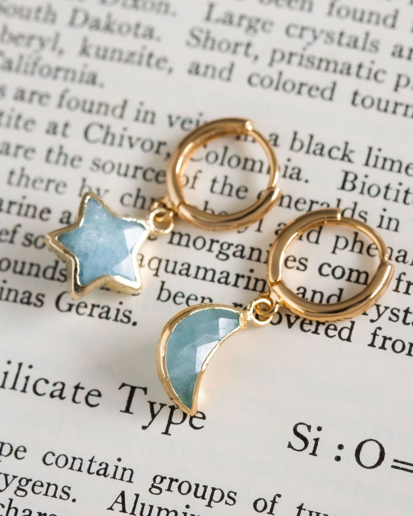 Sky Gazing Mismatched Hoop Earrings