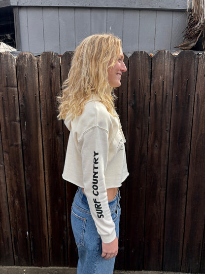 South Coast Ladies Surf Country Hoodie Bone