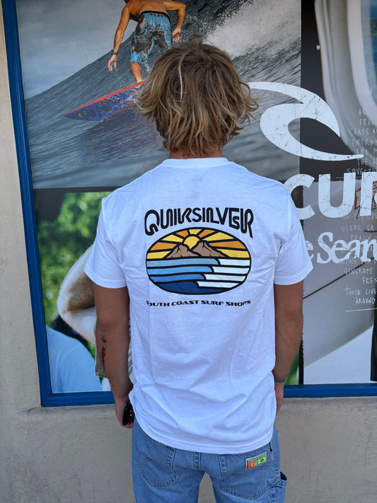 Quiksilver Swell Lines tee White