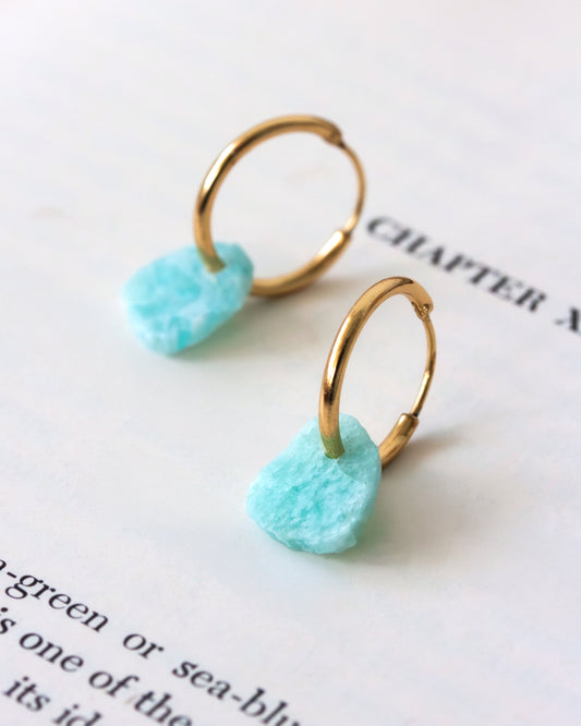 Bare Mineral Hoop Earring