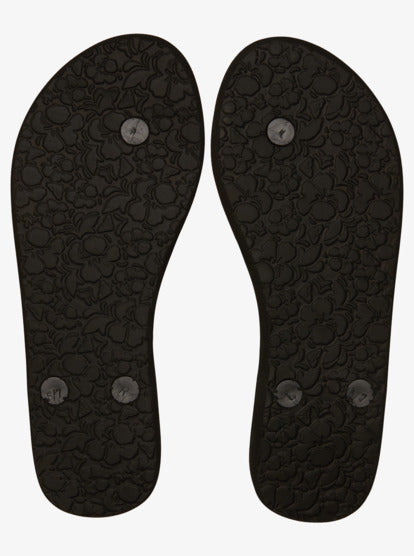 Roxy Bermuda Sandals Black/Pink/Soft Lime