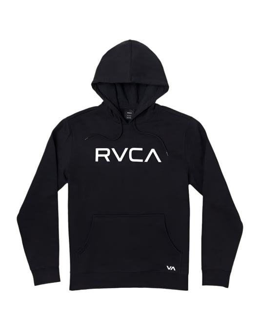 RVCA Men's Big RVCA Hoodie Black