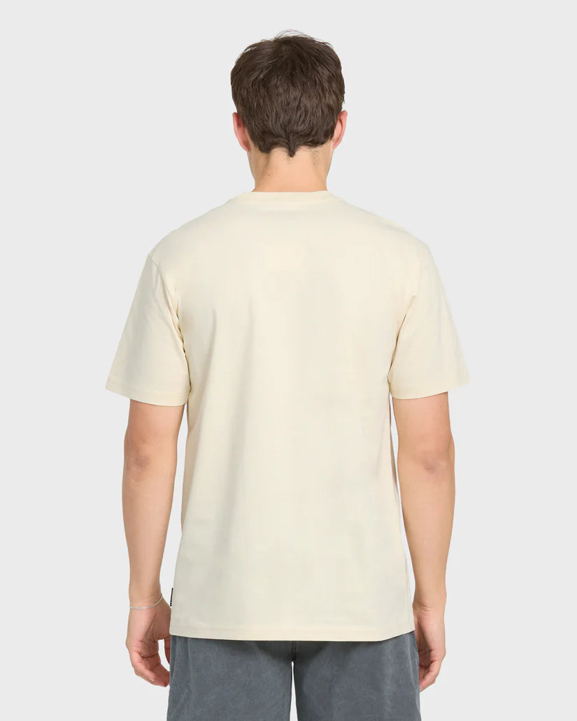 Quiksilver Blazing Short Sleeve Knit Tee Bone White