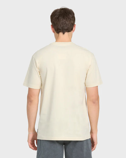 Quiksilver Blazing Short Sleeve Knit Tee Bone White