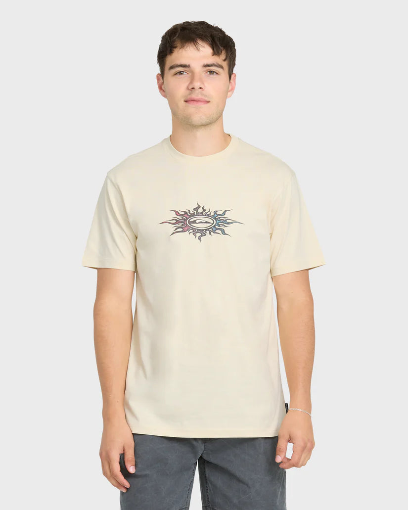 Quiksilver Blazing Short Sleeve Knit Tee Bone White