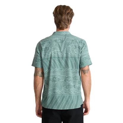 Roark Bless Up Breathable Stretch Shirt Slate Green