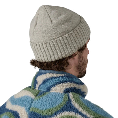 Patagonia Brodeo Beanie OG Legacy Label: Crisp Grey